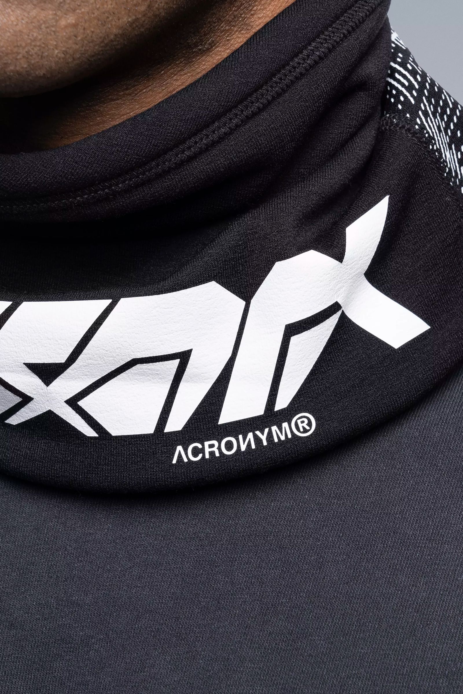 NG1-PS / Retroreflective Powerstretch Neck Gaiter Gen. 1 Next To Skin (NTS) / ネックゲイター [ストレッチ入り] (ブラック)