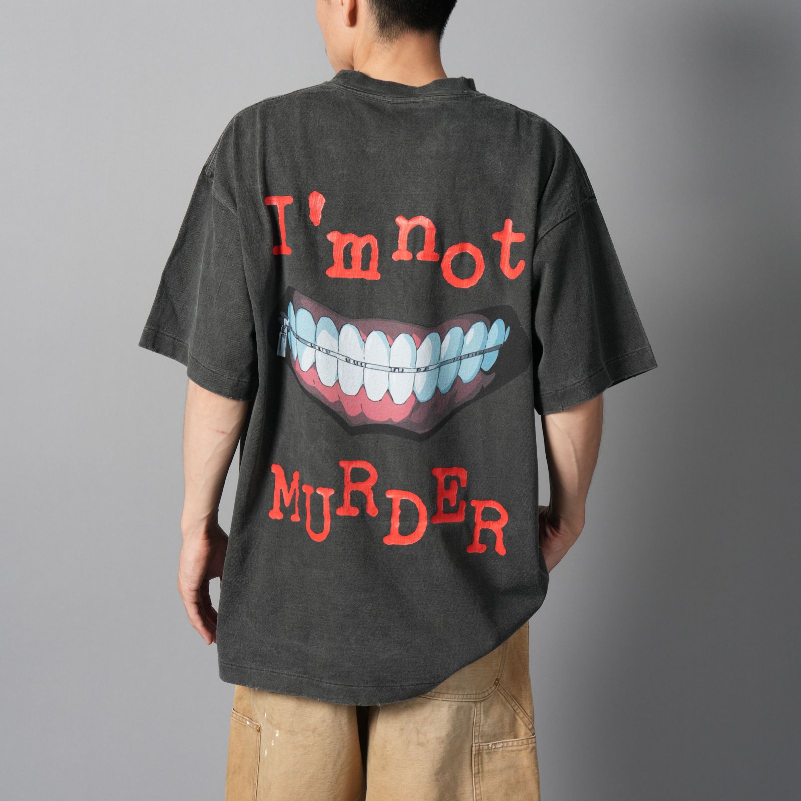 [東京喰種]  TTGM25SM001 / S/S T-Shirt  (KANEKI MASK)  / Tシャツ (ブラック)