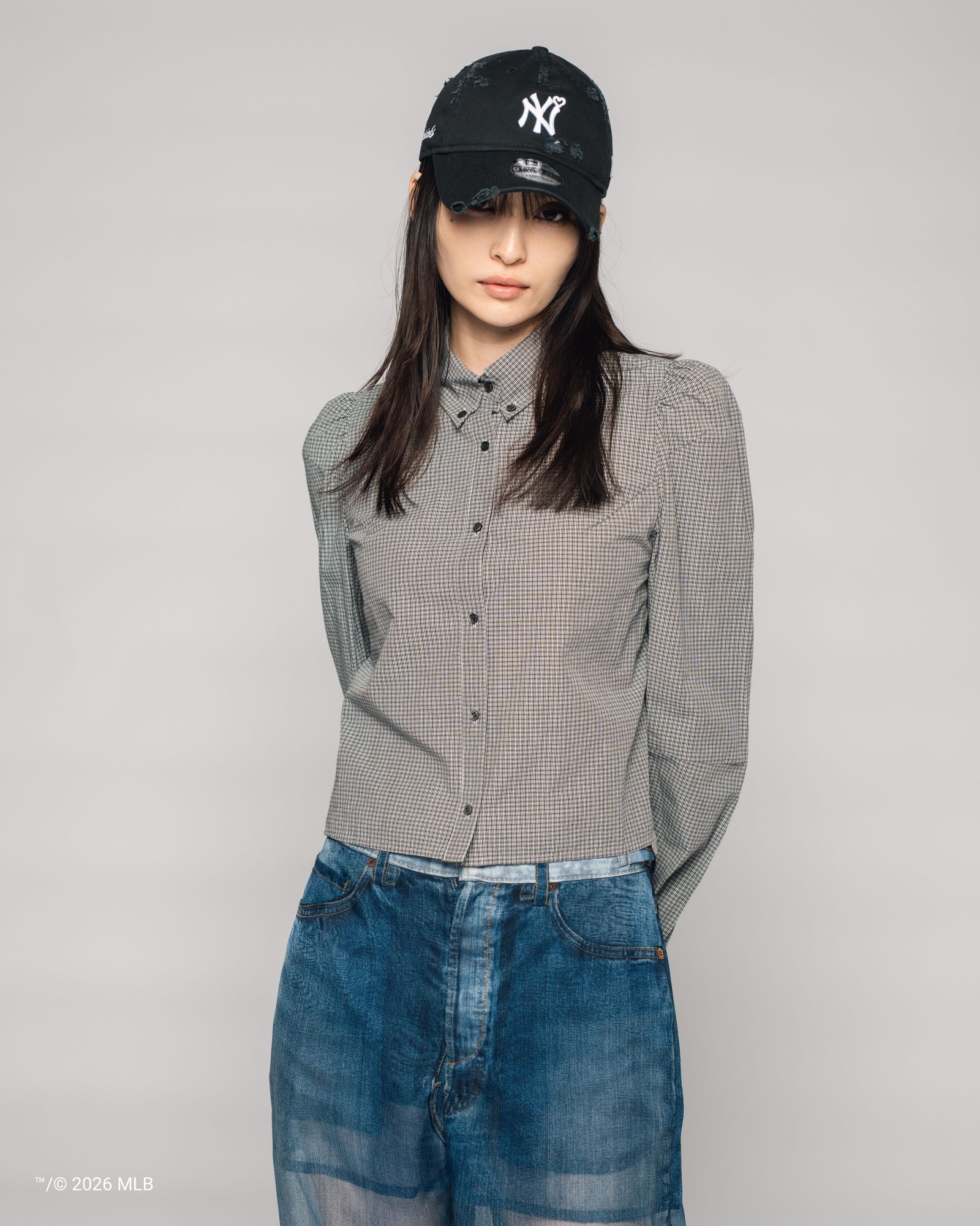 【限定】BASICKS x Newera Yankees Cap / ベイシックス x ヤンキース (ブラック)