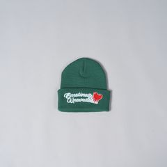 【ラスト1点】LOGO BEANIE / ロゴビーニー (グリーン)