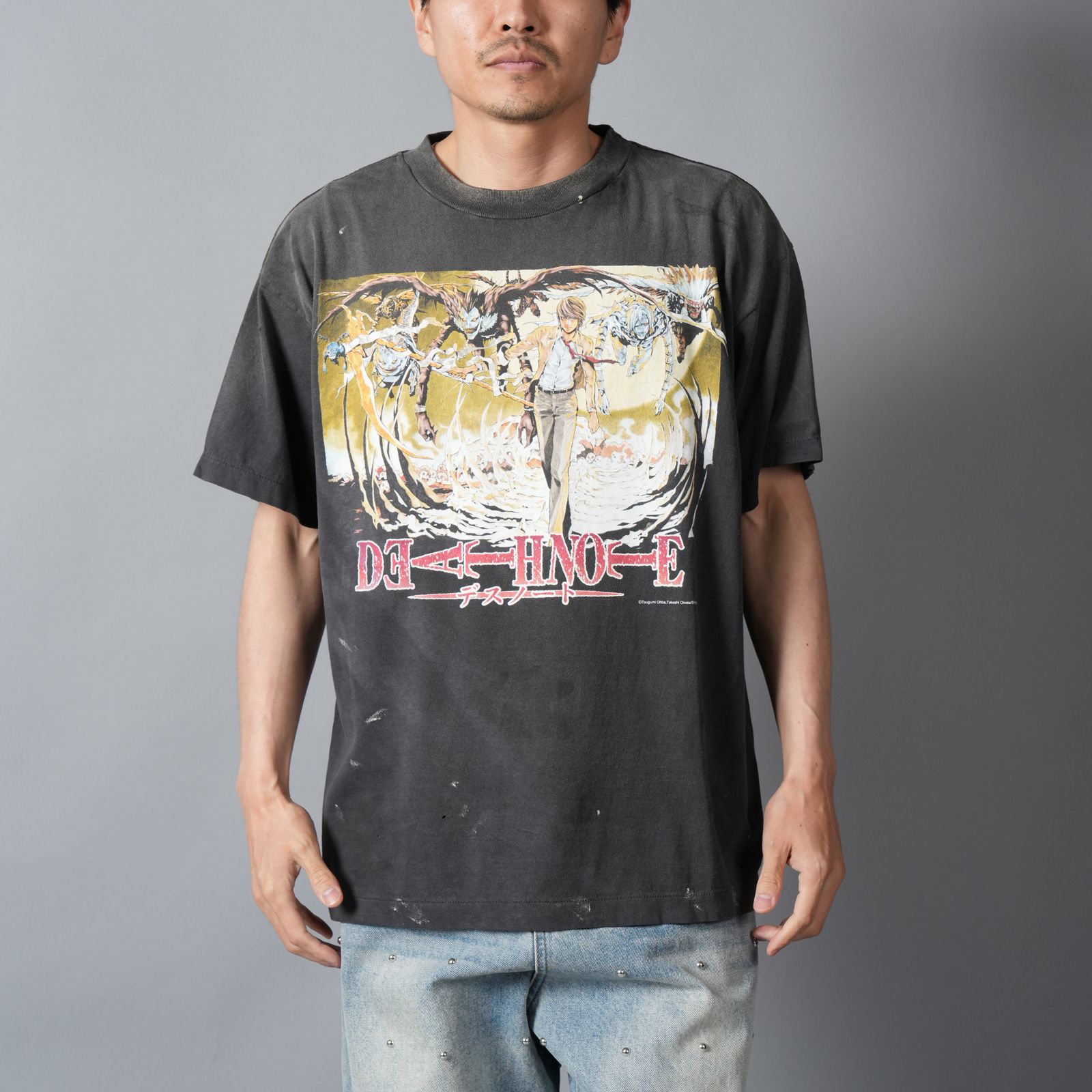 【ラスト1点】【コラボ】SM-MK8-0000-C78 / DN_SS T-SHIRT / DETH NOTE / BLACK / Tシャツ (ブラック)