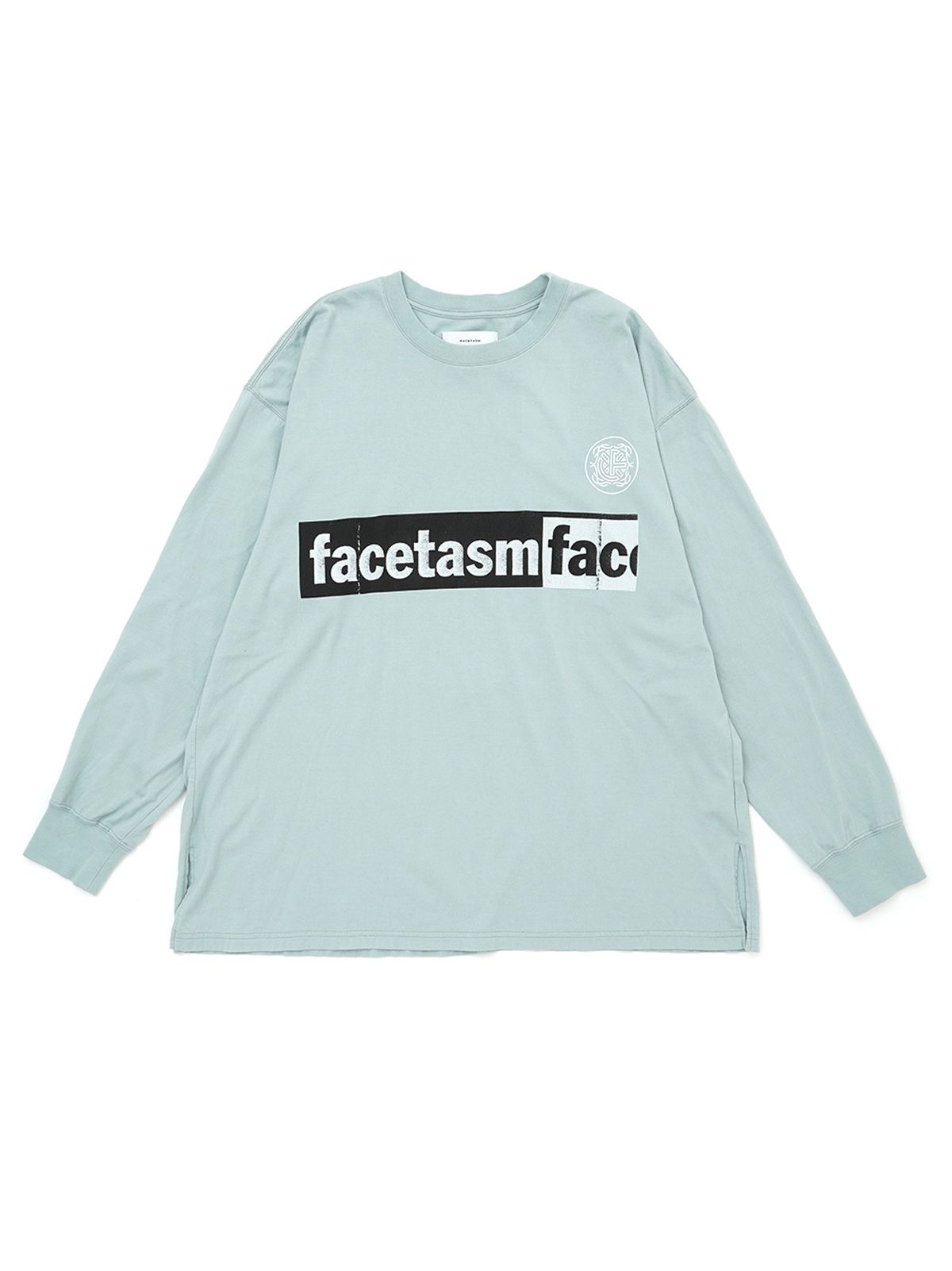【ラスト1点】LOGO LONG TEE / ロングTシャツ(ロゴ) / TOF-TEE-U04 / カットソー / ライトブルー / メンズ