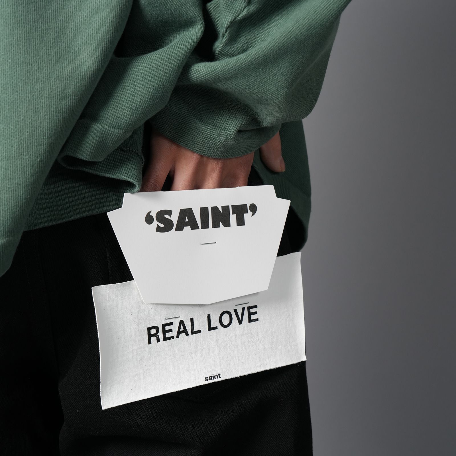 【残りわずか】SM-MK8-0000-077 / BLACK DENIM PANTS / STRAIGHT/ デニムパンツ (ブラック)