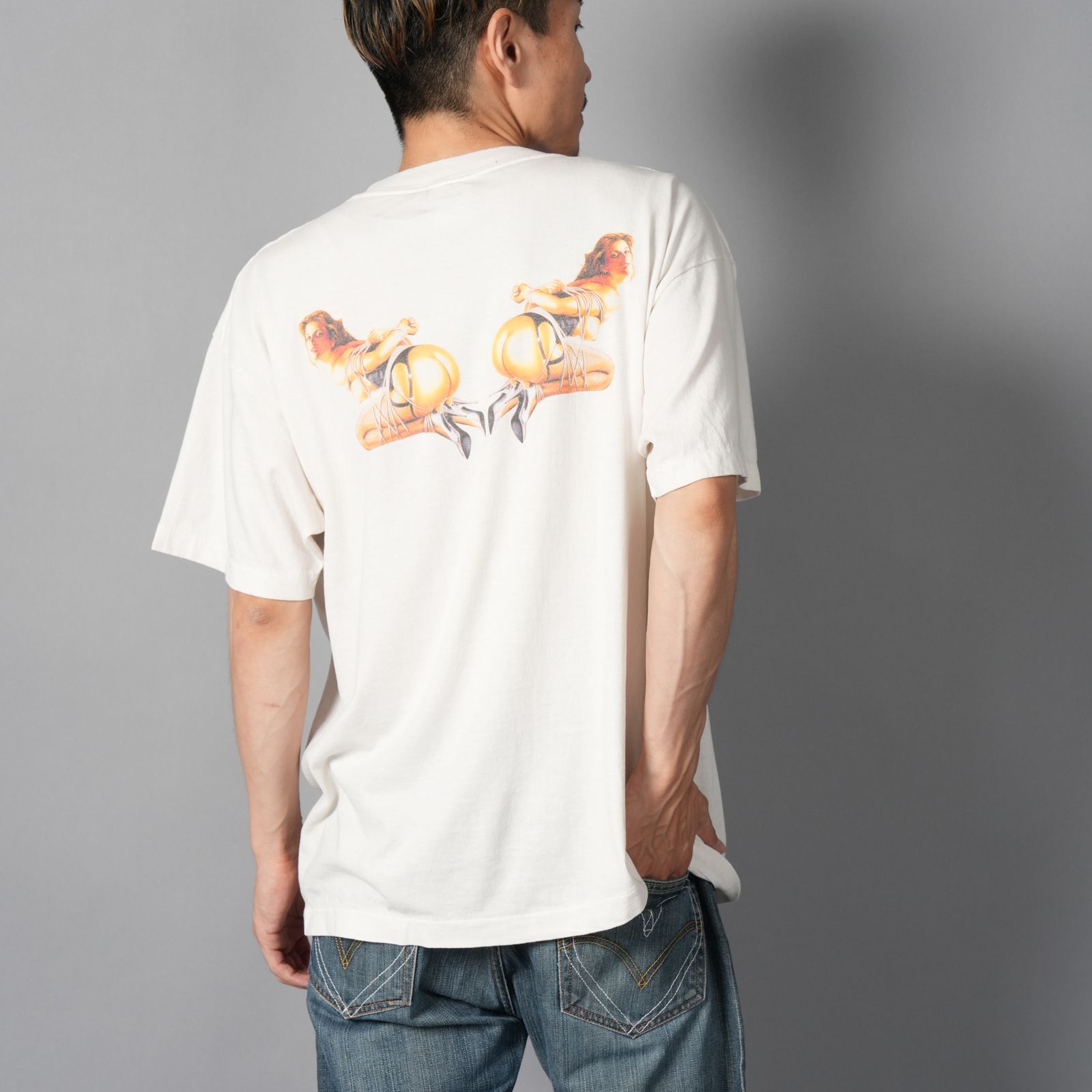 【残りわずか】【コラボ】SM-HR1-0000-C78 / SRYM / SS TEE / LADIES / WHITE / Tシャツ (ホワイト)