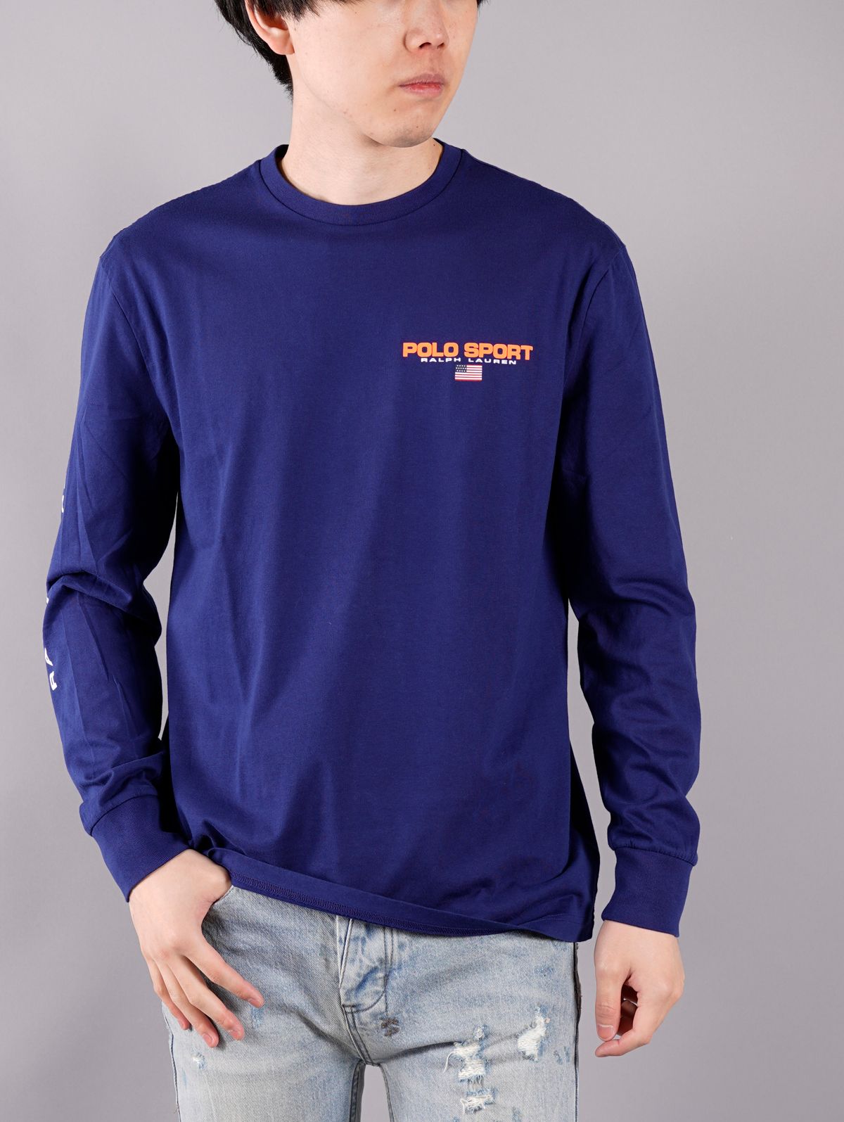 Polo Ralph Lauren - L/S T-SHIRTS / ロングスリーブTシャツ (ブルー