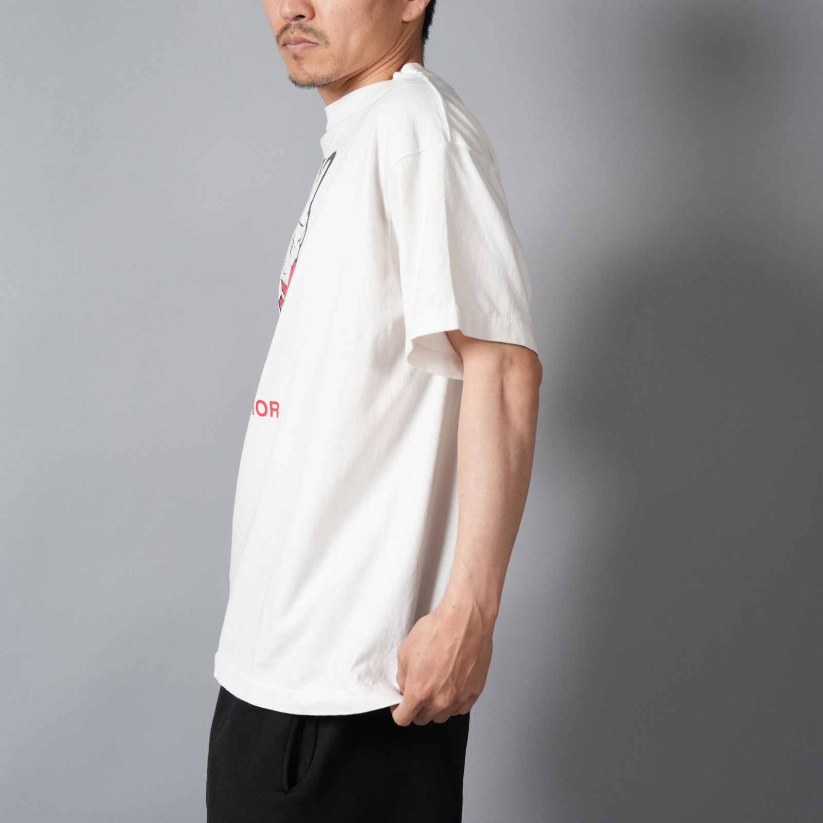 【残りわずか】SM-MK8-0000-009 / SS T-SHIRT / SAINT HORROR / WHITE / Tシャツ (ホワイト)