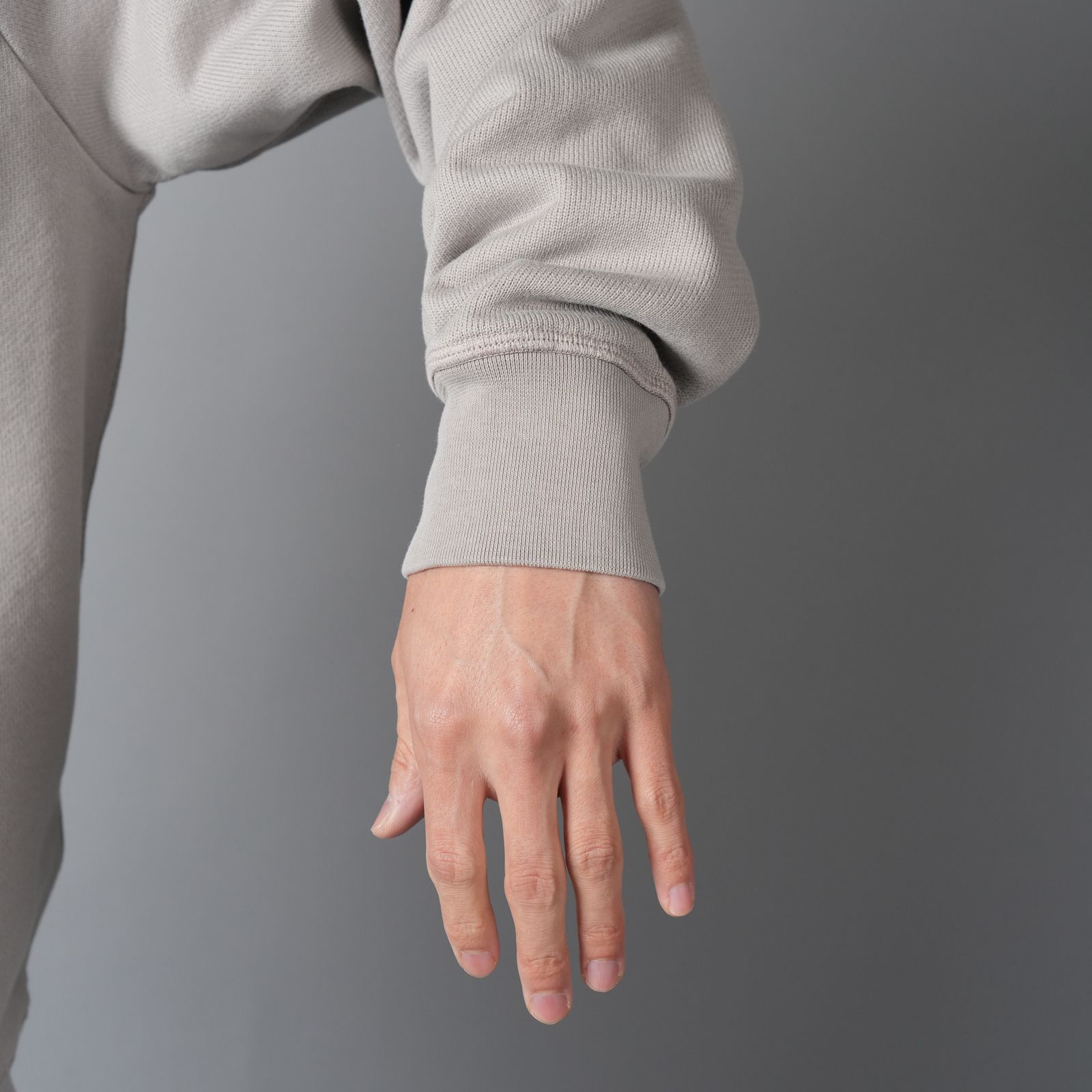 【残りわずか】6100028 / HEAVY ORGANIC COTTON FLEECE_S.I. GHOST / クルーネックスウェット・トレーナー (ダスト)