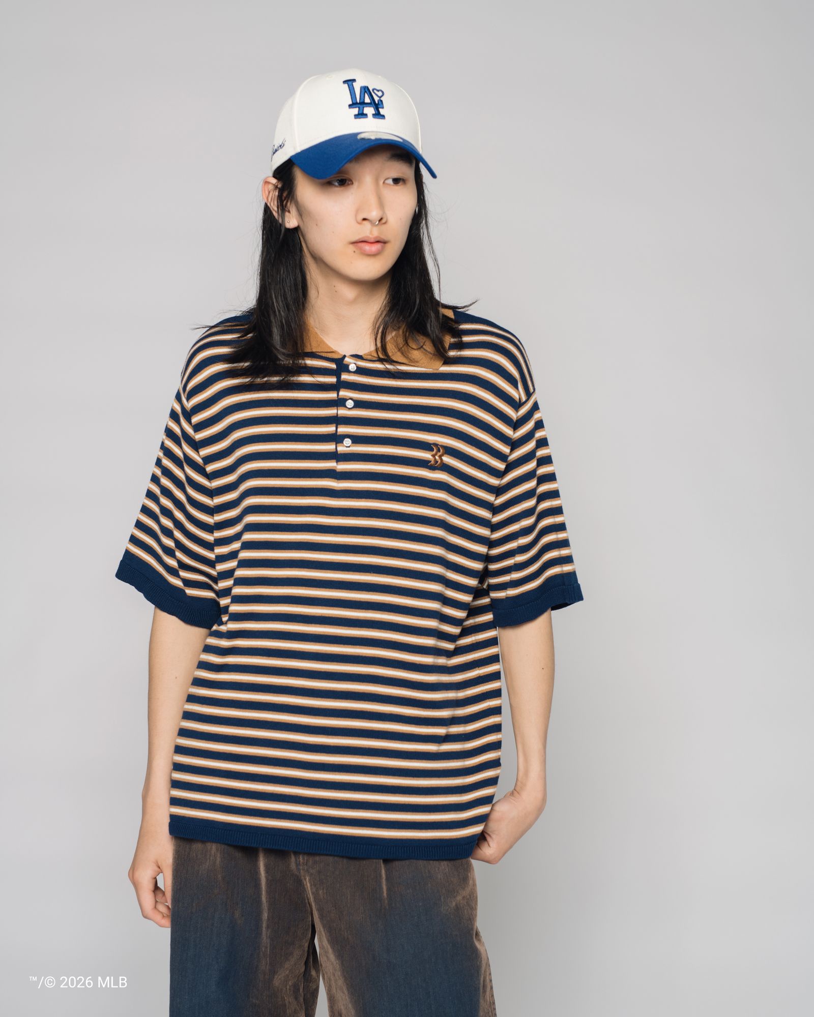 【限定】BASICKS x Newera Dodgers Cap / ベイシックス x ニューエラ ドジャース キャップ (ブルー/ホワイト)