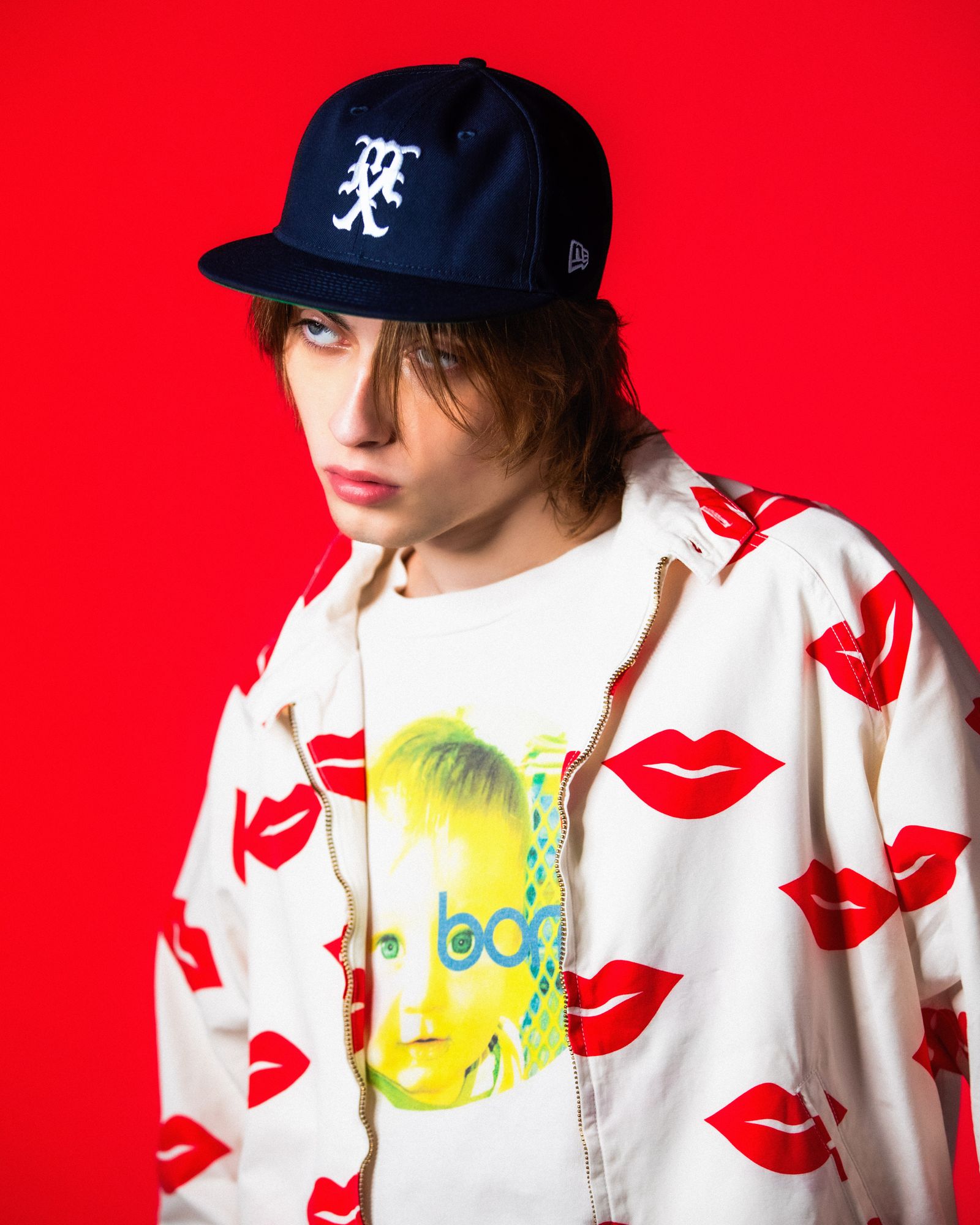 [4月6日(土)10時発売!!] 【限定】SM-YS8-0000-C57 / NE_CAP / MX / NAVY / 9 FIFTY / スナップバック (ネイビー)
