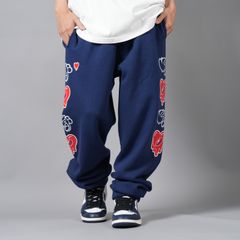 【ラスト1点】【コラボ】 EU-YS1-0000-C05 / CPD LOGO SWEAT PANTS / NVY / スウェットパンツ (ブルー)