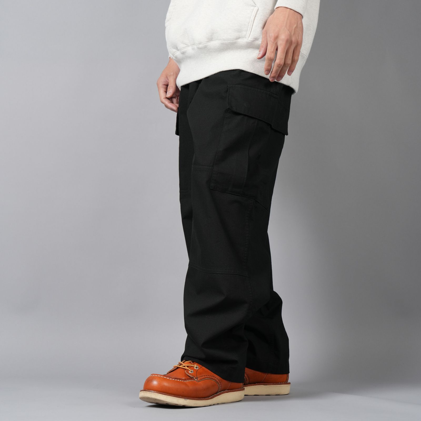 【ラスト1点】RIPSTOP CARGO PANTS / リップストップカーゴパンツ (ブラック)