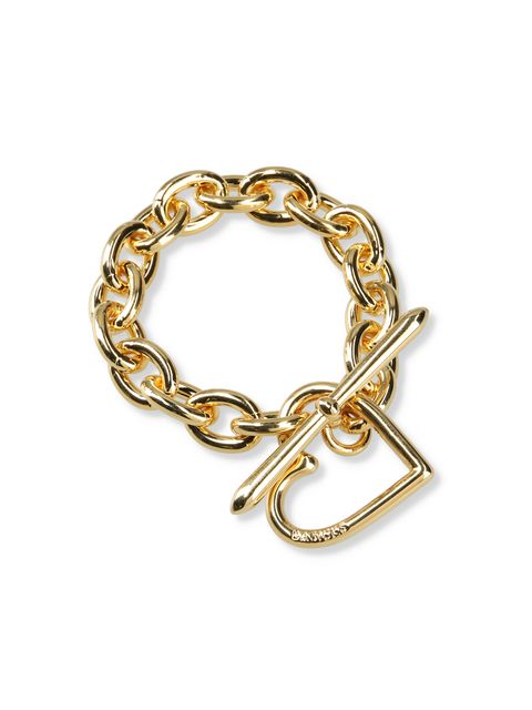 【ラスト1点】Heart Bracelet (Medium Link) / ブレスレット (ゴールド) S1.5-1103M BASICKS