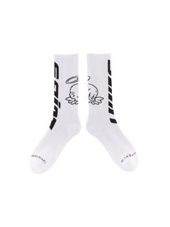 【残りわずか】 SM-S23-0000-105 / SOCKS / ANGEL / WHITE / ソックス エンジェル   (ホワイト)