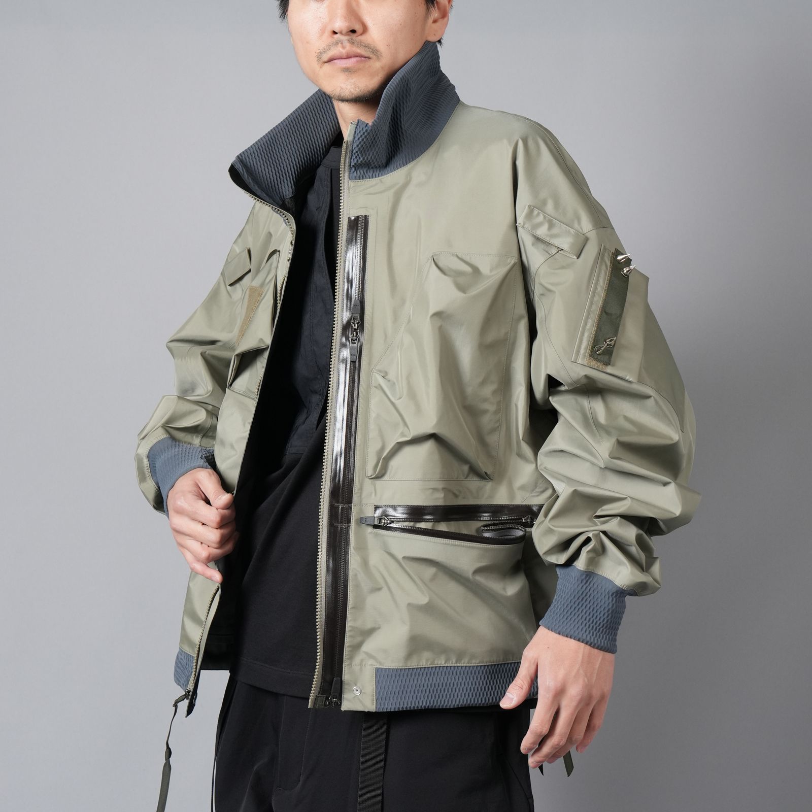 【ラスト1点】 J123A-GT / 3L Gore-Tex Interops Jacket Gen. 1 / ゴアテックス インターロプスジャケット  [ゴアテックス プロ][ワイドフィット] (アルファグリーン) - S