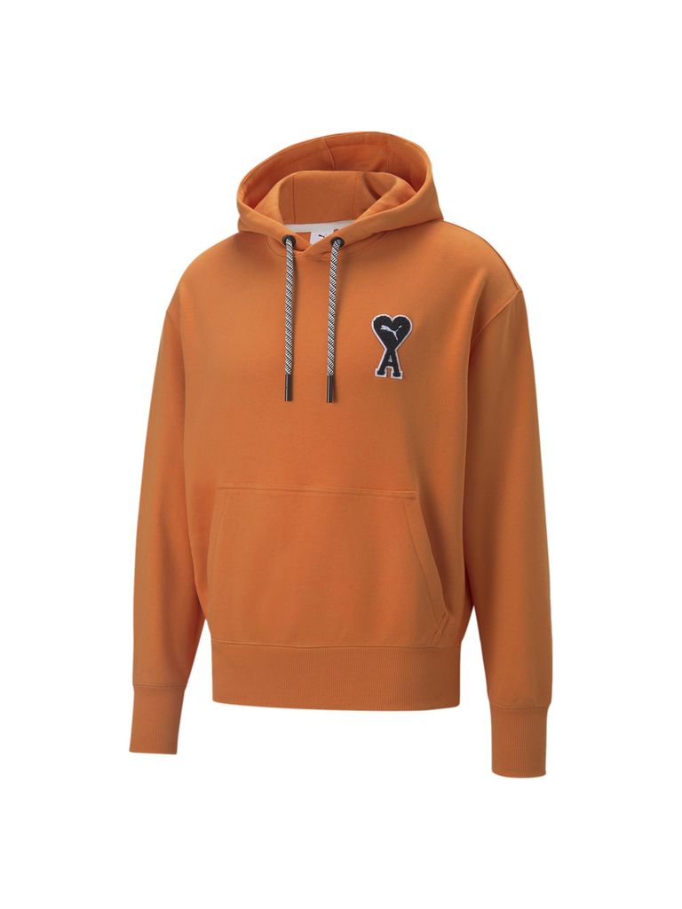PUMA × Ami - 【ラスト1点】【限定品】 PUMA X AMI HOODIE / プーマ x アミ フーディー (ジャッファオレンジ) |  Confidence