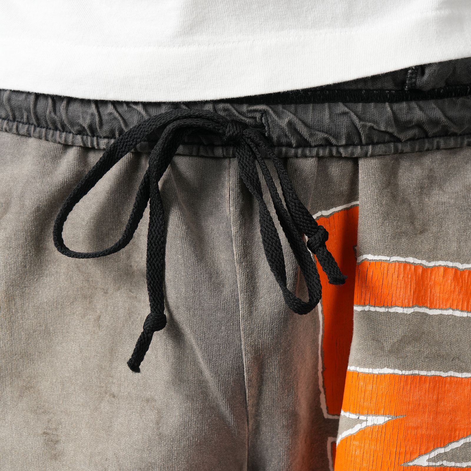 SM-MK8-0000-070 / EASY SHORTS / CUT SEW / CHARCOAL / スウェットショーツ  (チャコール)