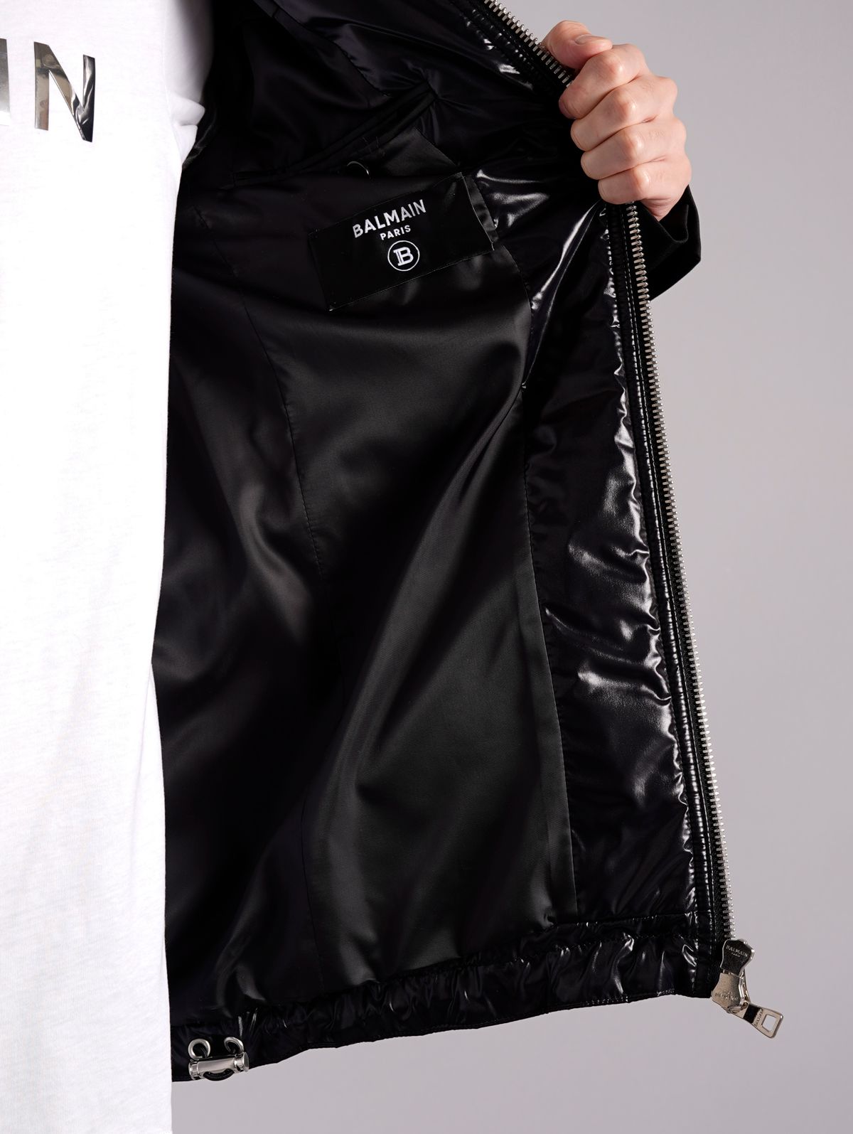 【ラスト1点】BH2 HOODED JACKET W / ZIPPED SW / フーデッド ジャケット (テーラード&ナイロンジャケット) / ブラック / メンズ