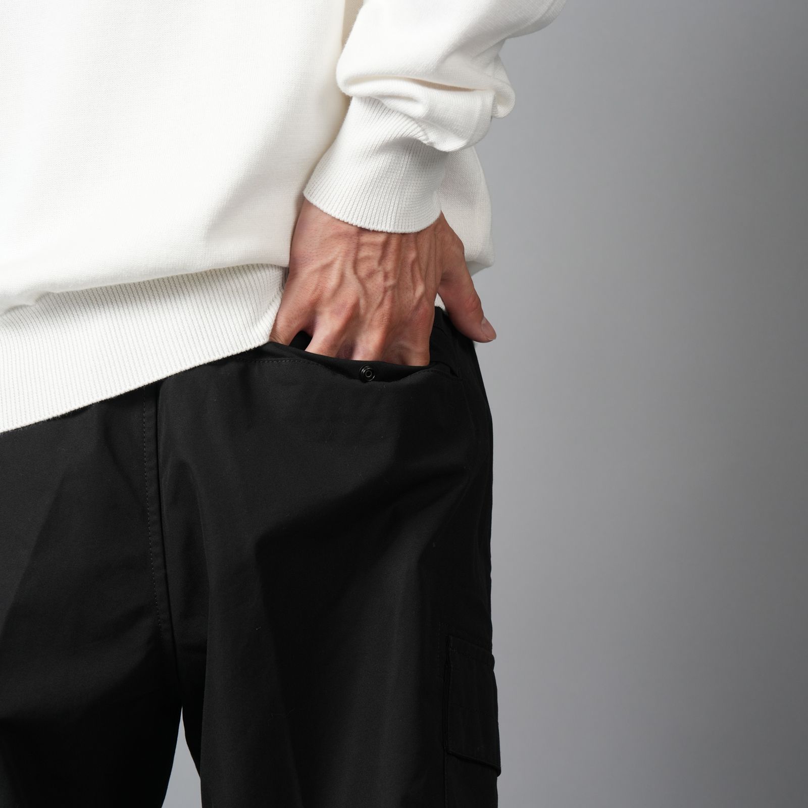 3100019 / CARGO PANTS / カーゴパンツ (ブラック)