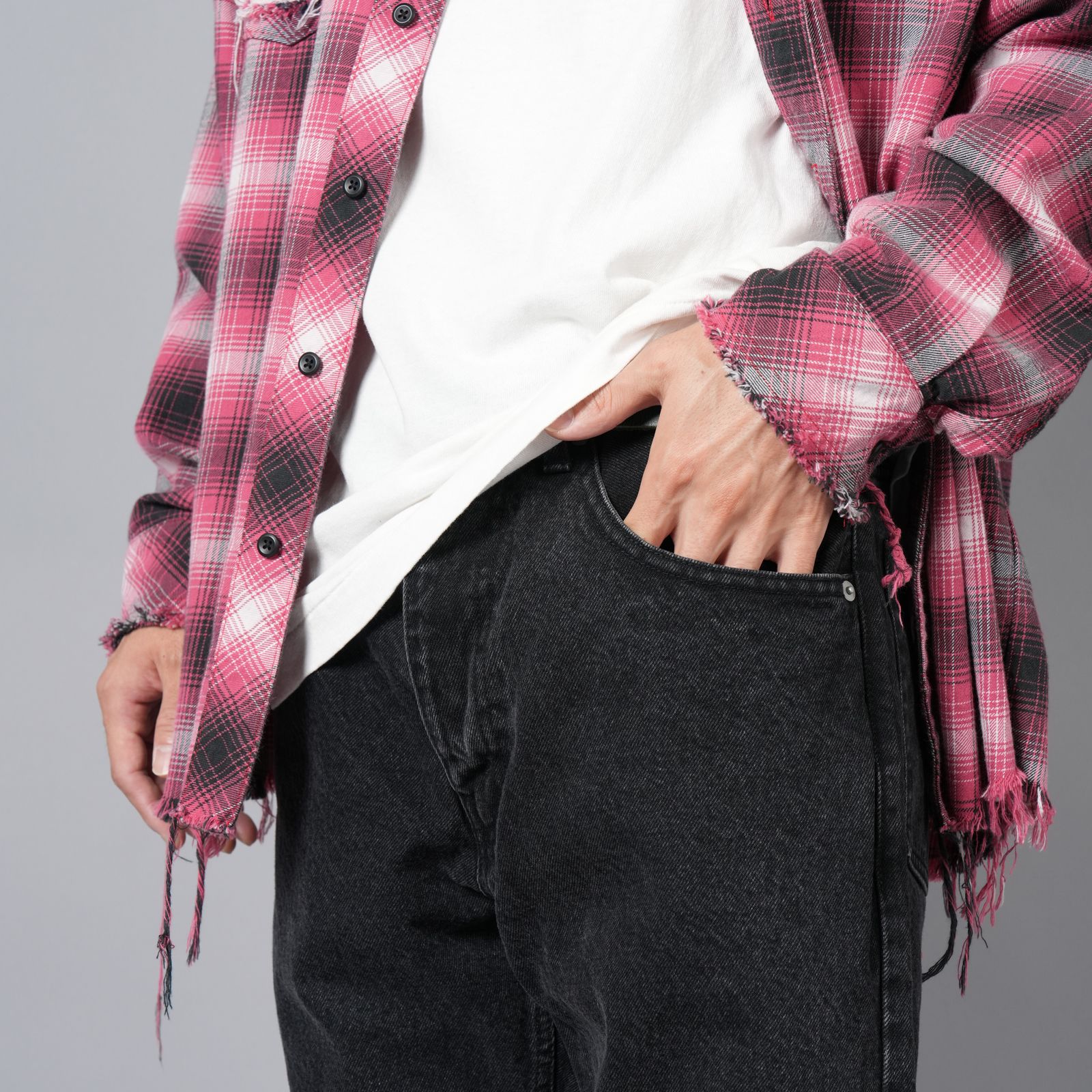【ラスト1点】Standard Pants / スタンダートパンツ / デニムパンツ (ブラックデニム)