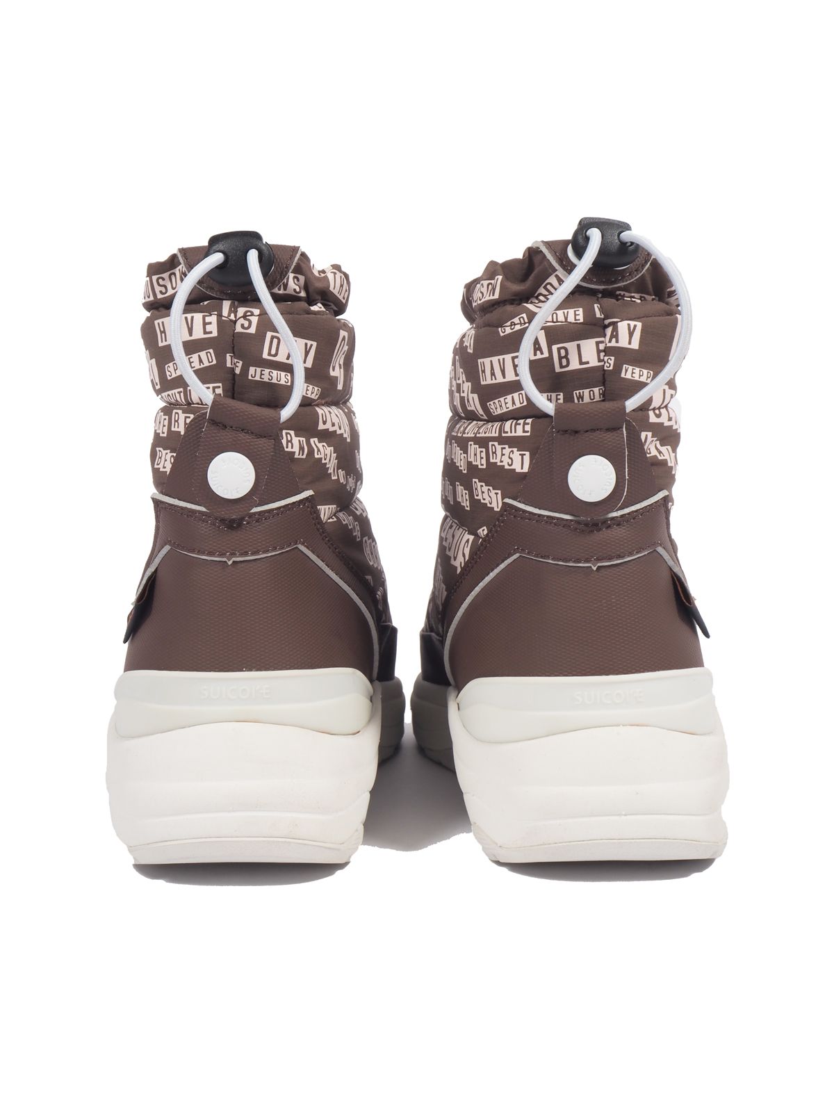 ラスト1点 / Brown Suicoke Bumper Sticker Bower Boot High / スイコック バンパー ステッカー ボワー ブーツ ハイ (ブラウン)