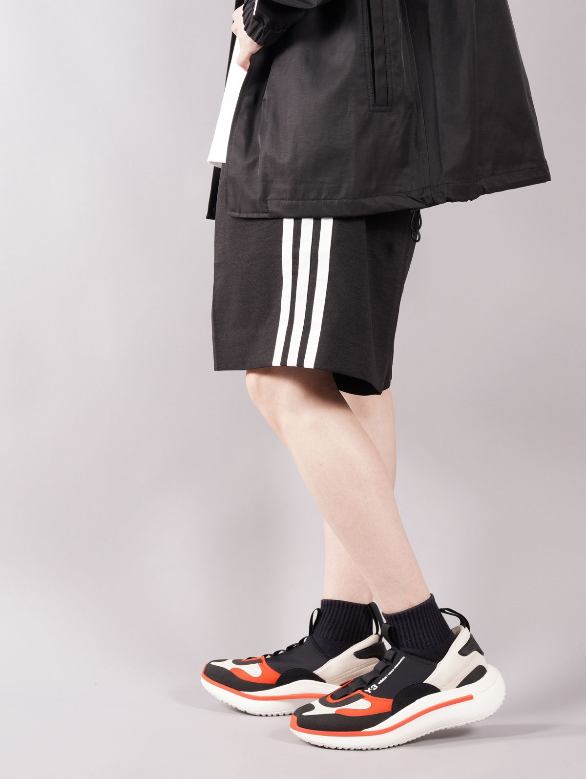 Y-3 - ラスト1点 / M CH1 ELEGANT 3 STRIPE SHORTS / エレガント 