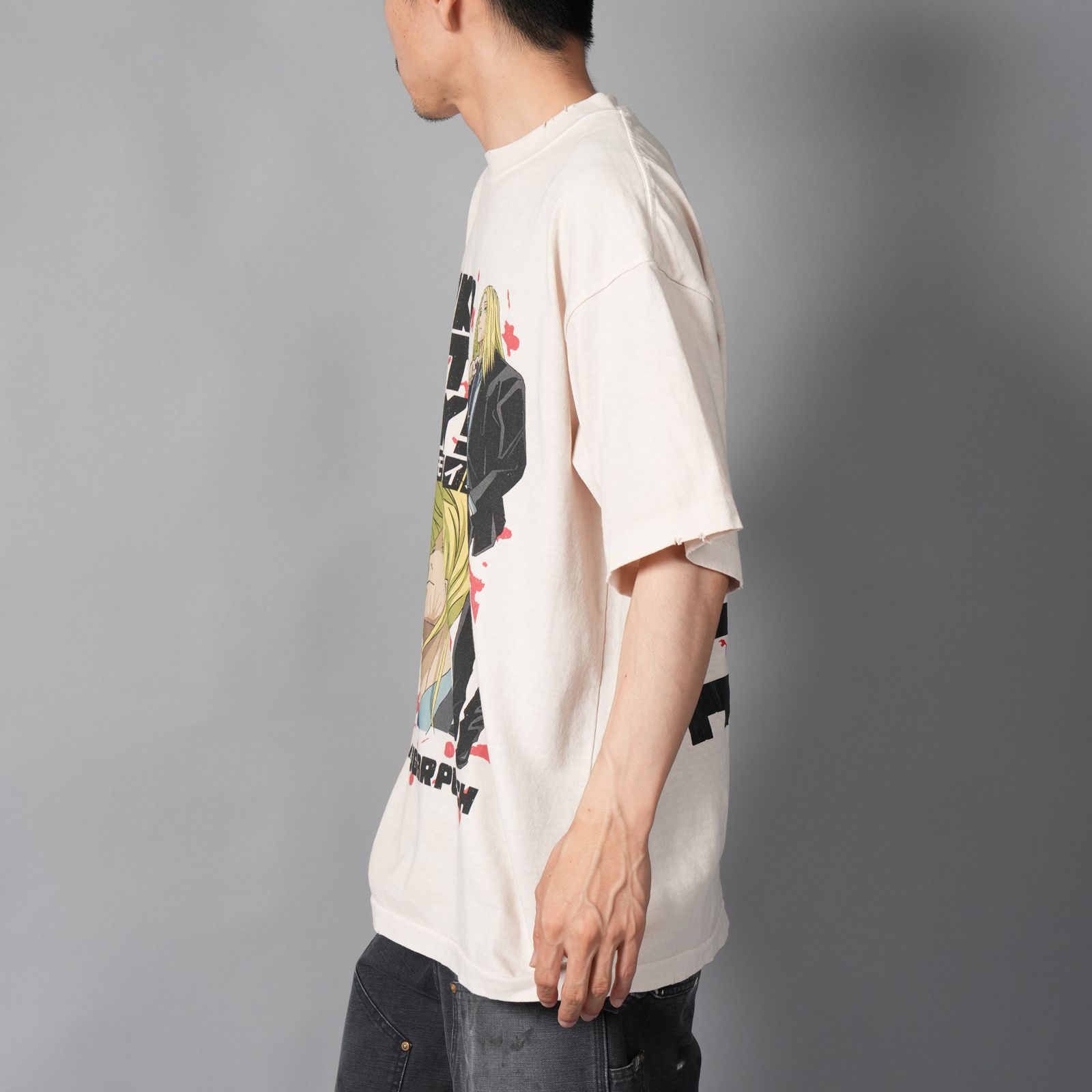 [SAKAMOTODAYS]  TSDM25SM010 / S/S T-Shirt  (SHISHIBA)  / Tシャツ (ホワイト)