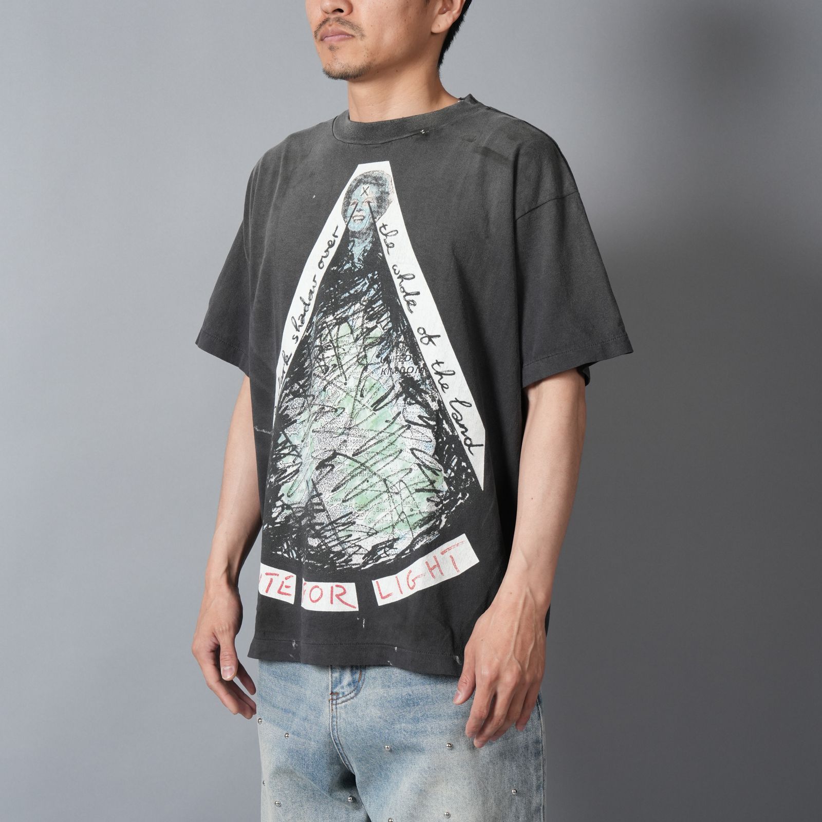 【コラボ】SM-MK8-0000-C01 / JR_SS T-SHIRT / VOTE F LIGHT / BLK / Tシャツ (ブラック)
