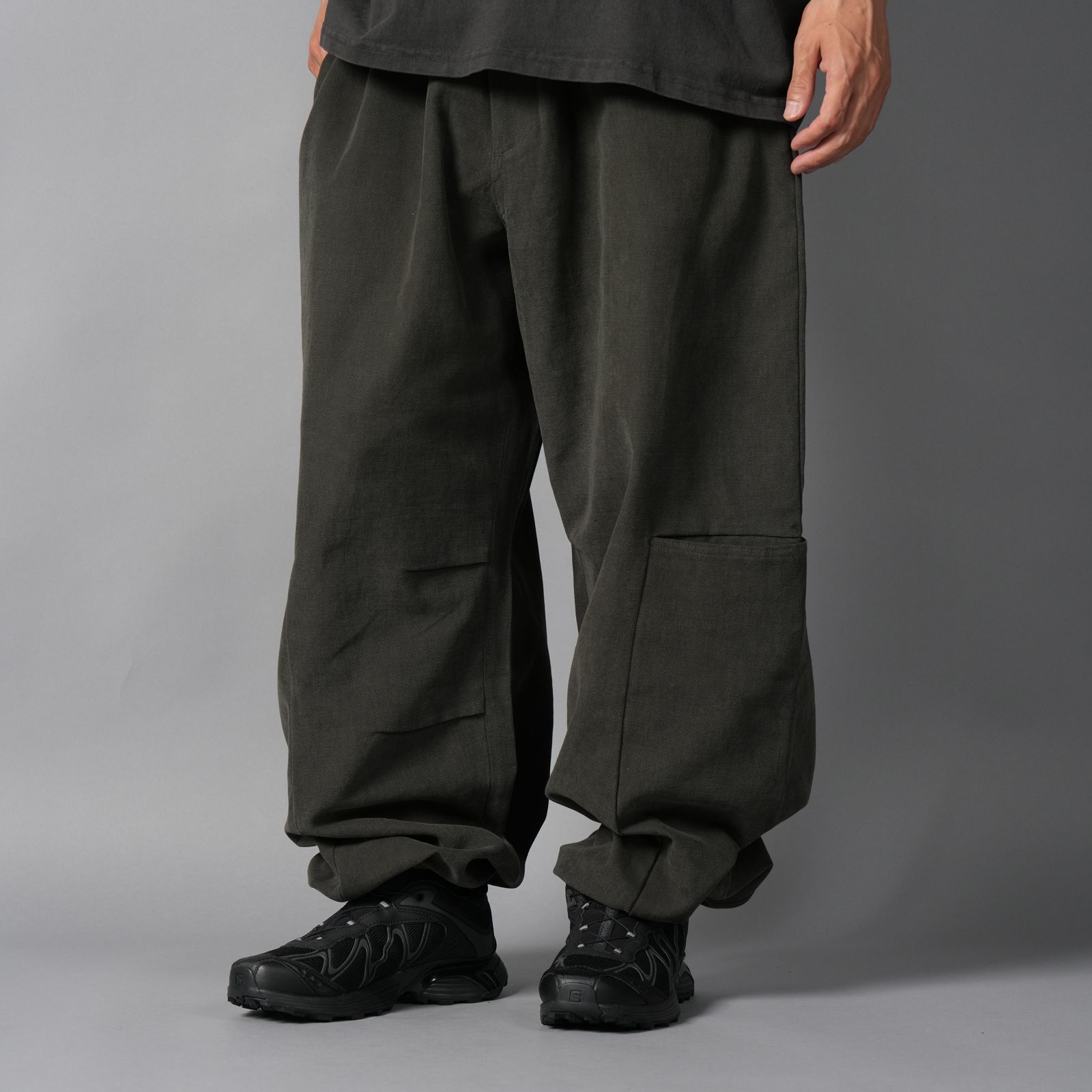 SAGYO PANT  / ワイドパンツ (タイム)