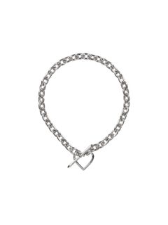 Heart Necklace (Medium Link) / ネックレス (シルバー)