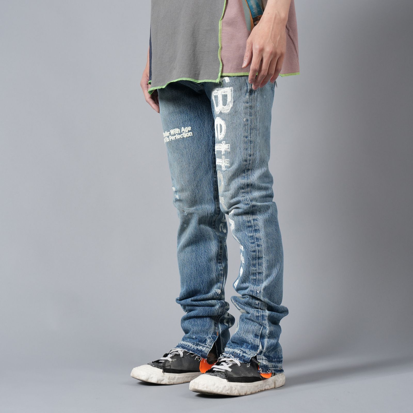 【ラスト1点】In Case You Forgot Denim  / イン ケースユー フォーゲット デニム / デニムパンツ [30x33インチ] (ブルー)