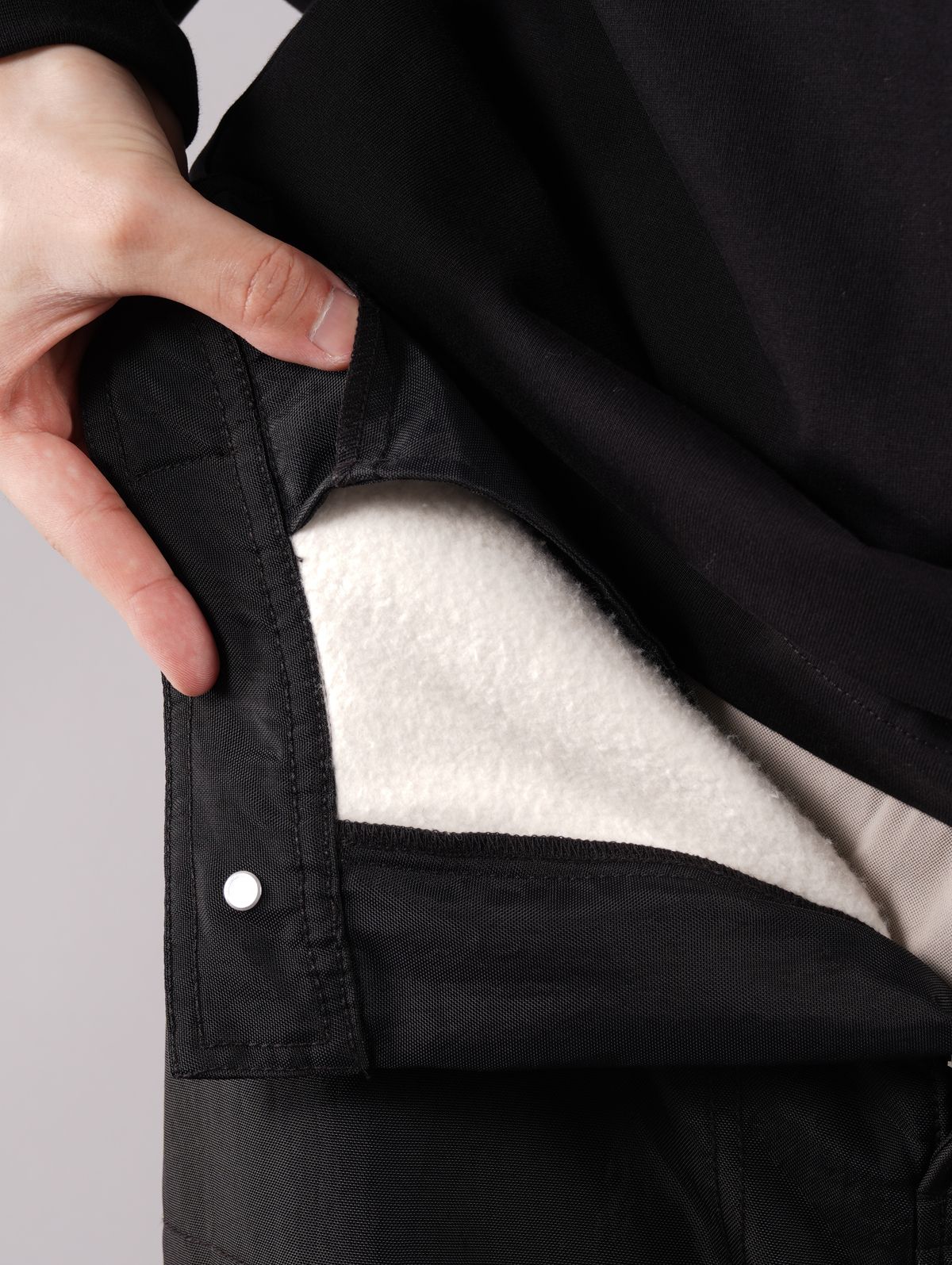 ラスト1点 / HYBRID CARGO PANT / ハイブリッドカーゴパンツ (ブラック/グレー)