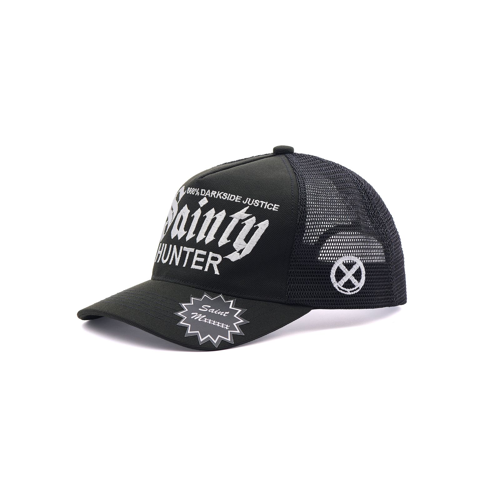【コラボ】SM-MK8-0000-C37 / BH_MESH CAP / SAINTY HUNTER / BLACK / CAP  (ブラック)
