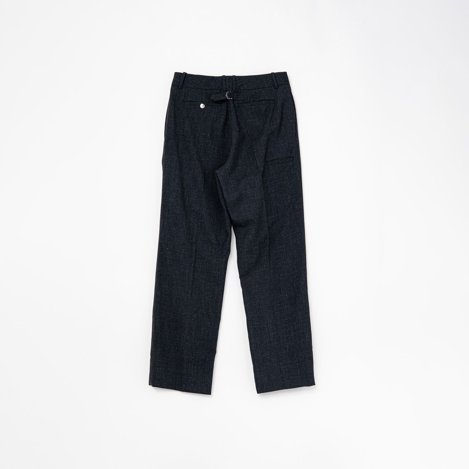One Tuck Slacks / ワンタックスラックス (ブラック)