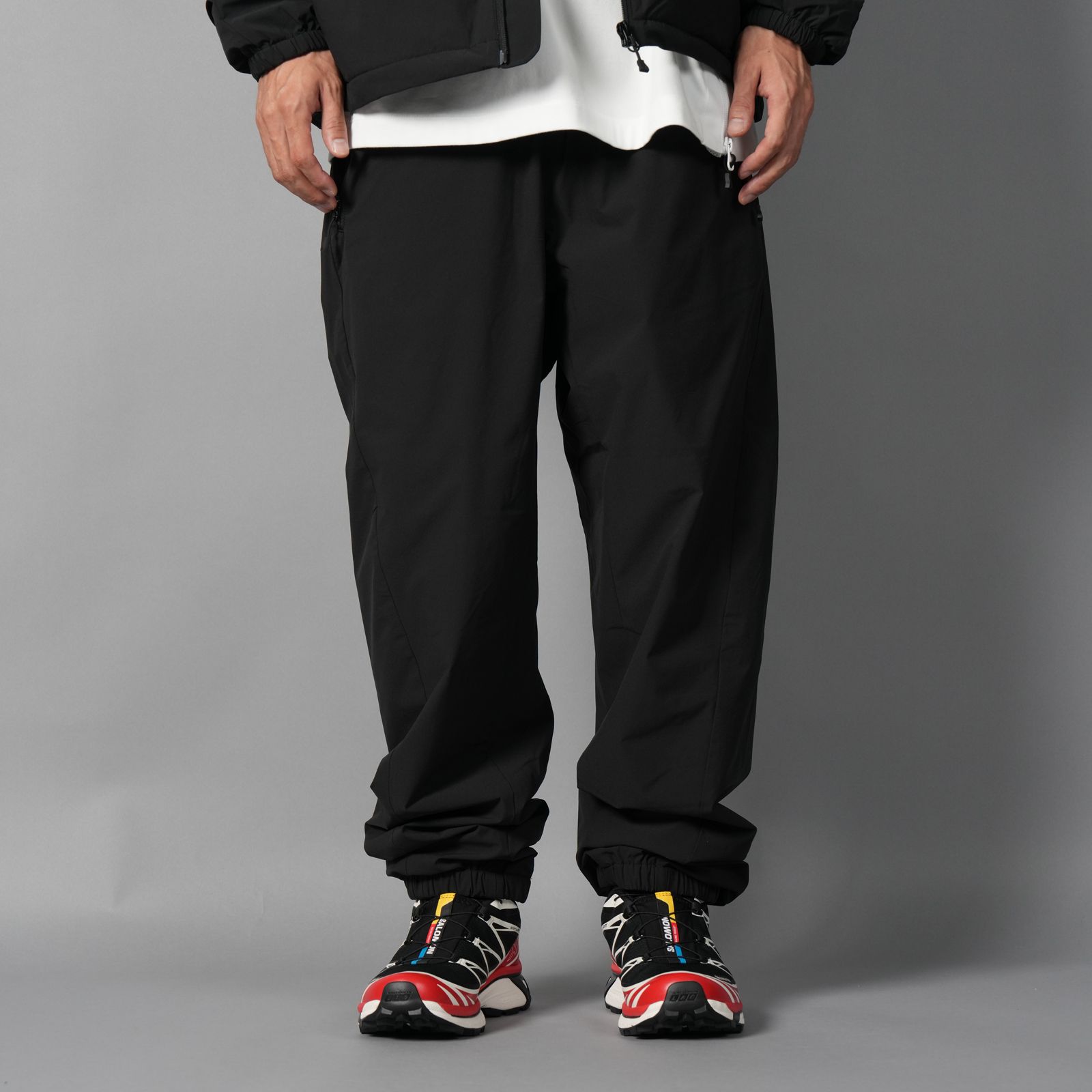 WR PL ST.x POLATEC ALPHA PANTS  / ナイロンパンツ (ブラック)