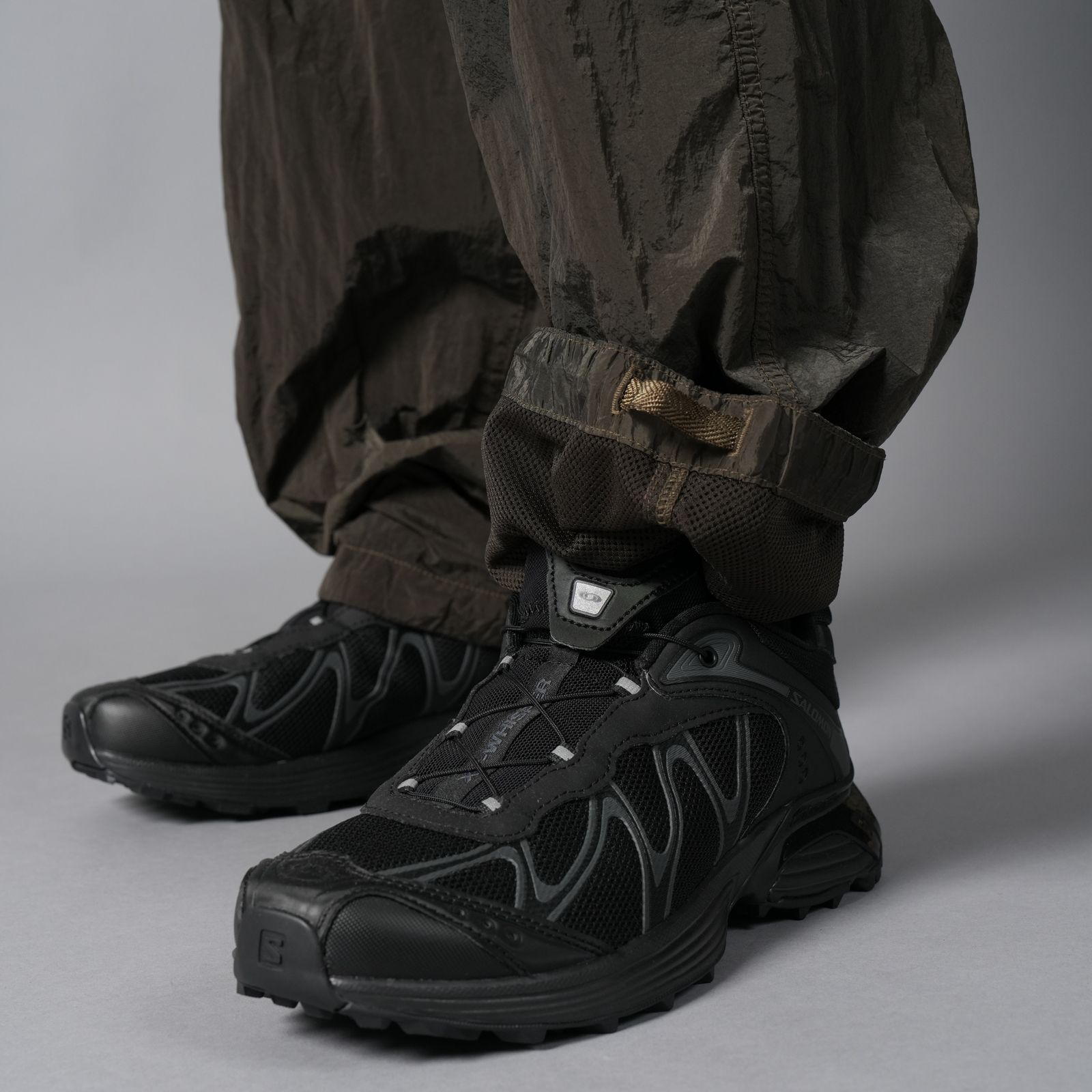 3100010 / CARGO PANTS 【NYLON METAL】【LOOSE FIT】 (コールグレー)