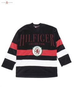 【ラスト1点】 HC Velour Hockey Sweatshirt / ベロア ホッケーシャツ (ブラック)