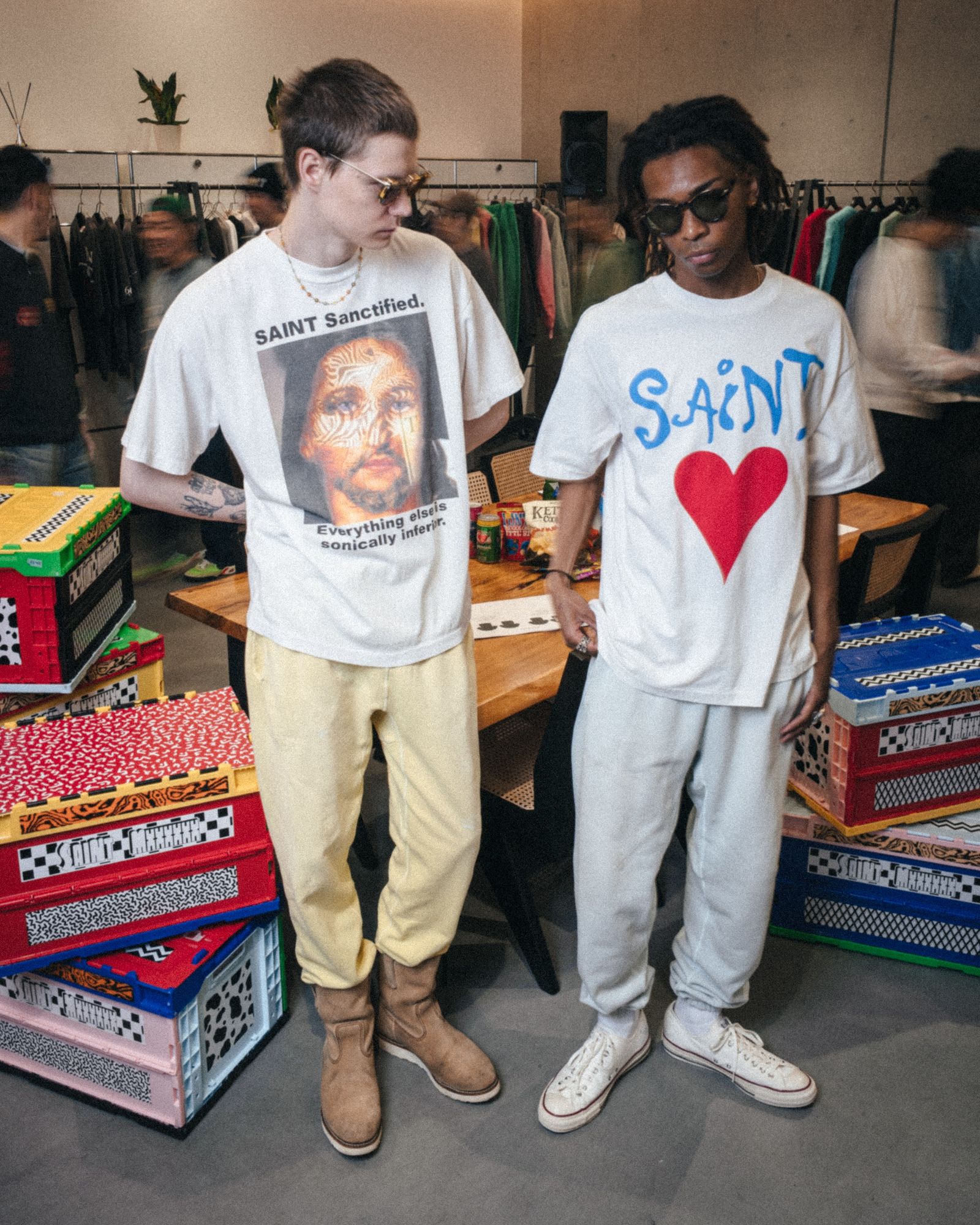 SM-MK1-0000-012 / SS T-SHIRT / Sanctified / WHITE / Tシャツ (ホワイト)