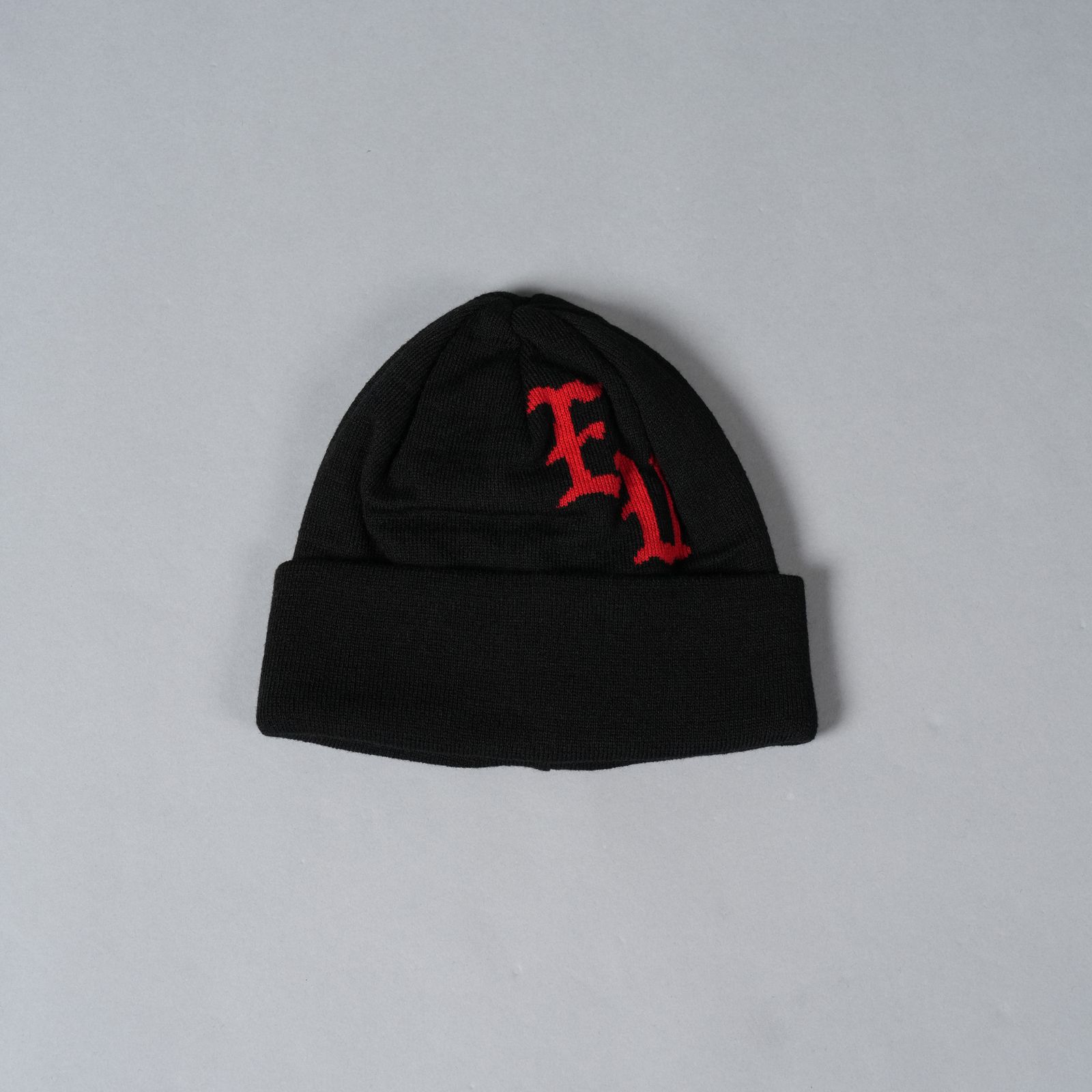 【ラスト1点】【コラボ】EU-HR1-0000-C07 / EU LOGO CL BEANIE / ビーニー (ブラック)