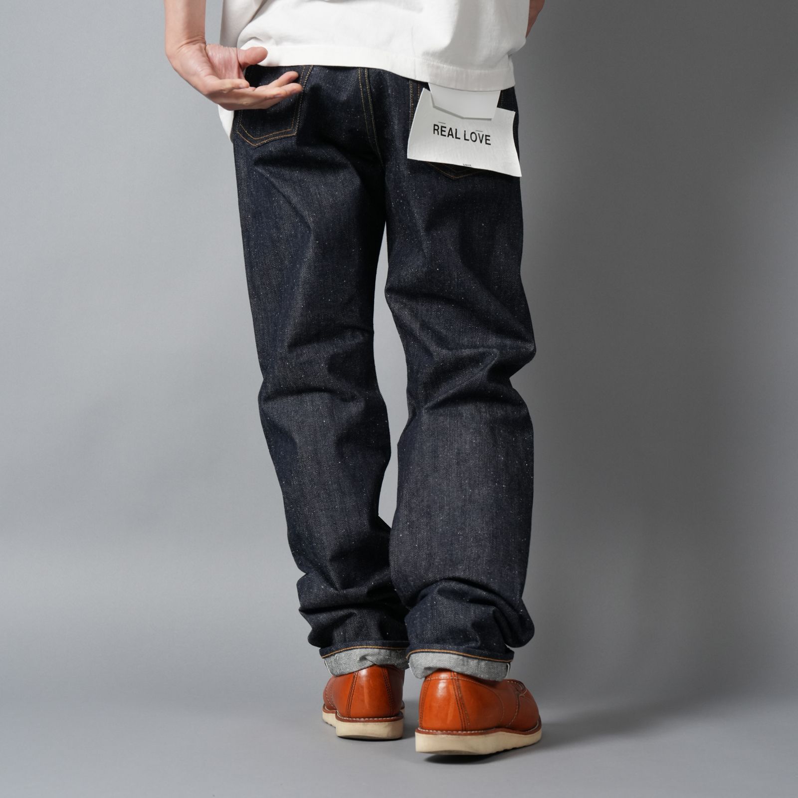 【残りわずか】【コラボ】SM-MK8-0000-C46 / BBJ_DENIM PANTS / REGID / BLUE / ベルベルジン デニムパンツ (リジッド)(ブルー)