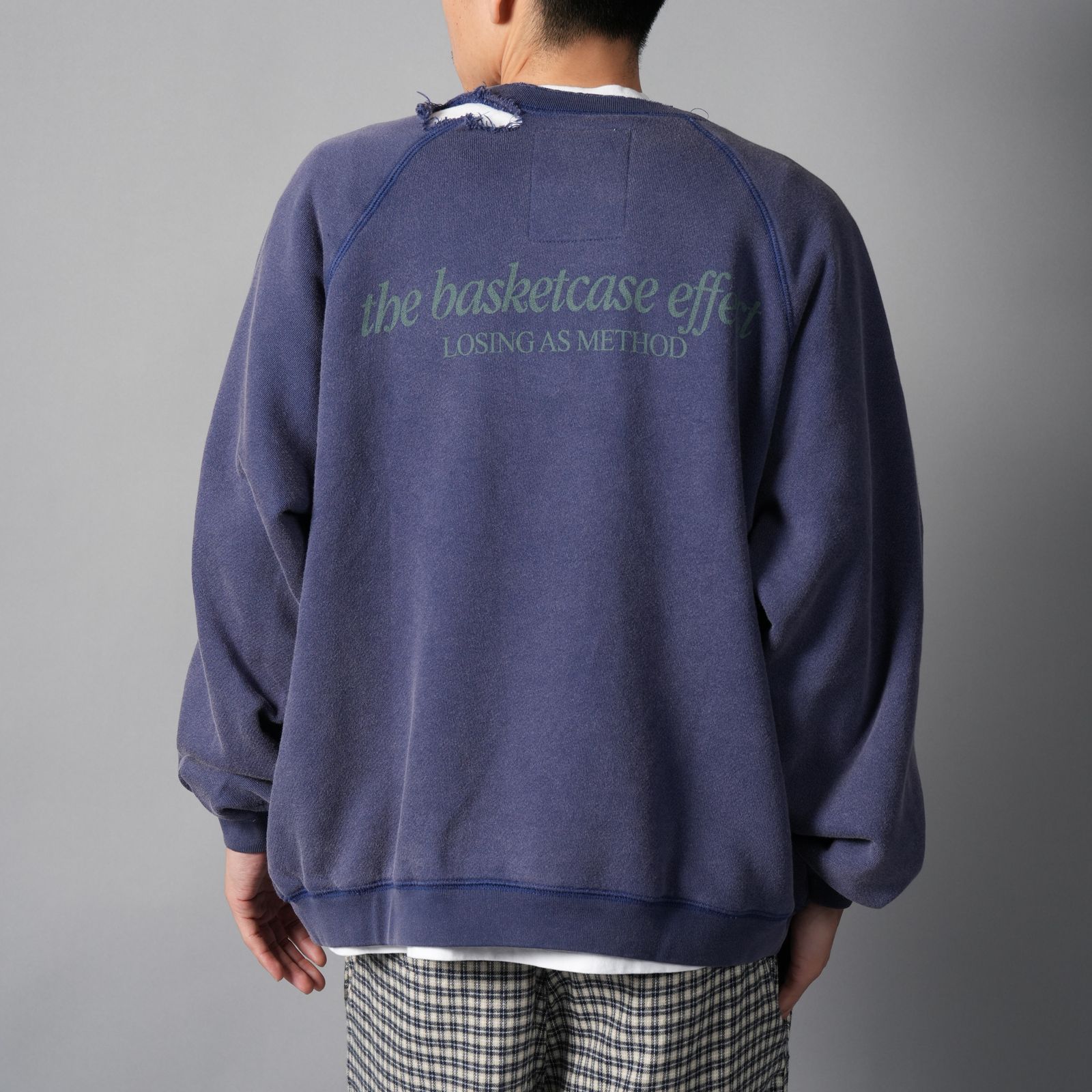 SIREN, crewneck / クルネックスウェット ・ トレーナー (ネイビーブルー)