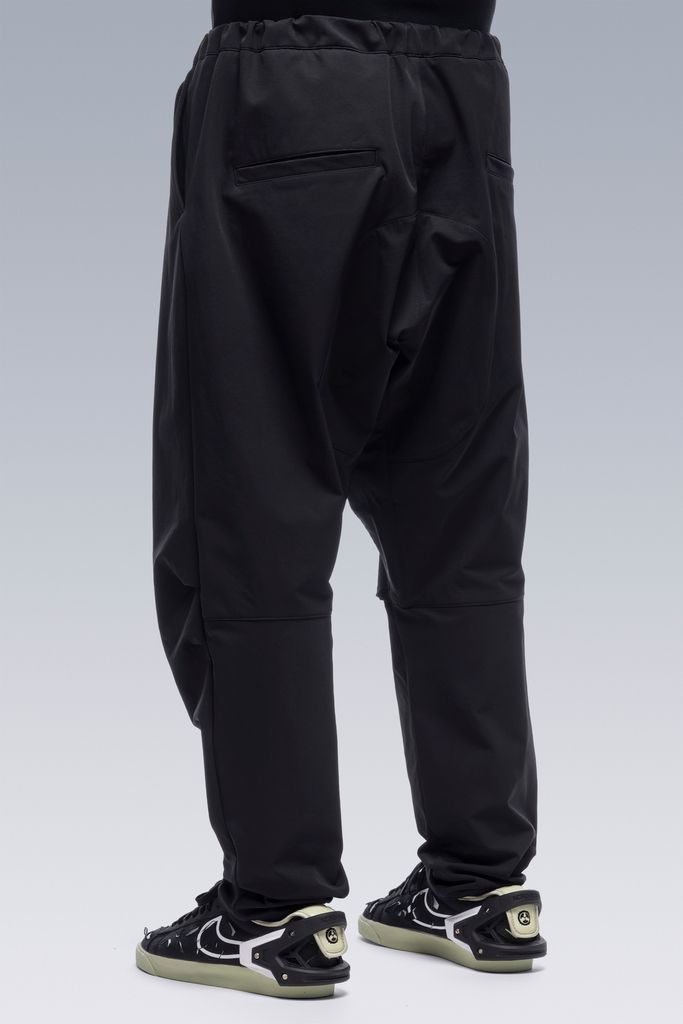 【ラスト1点】 P15-DS / schoeller Dryskin Drawcord Trouser / ドローコードトラウザー / パンツ [ワイドフィット] (ブラック)
