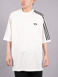 3S SS TEE  / スリーストライプ Tシャツ 【オーバーシルエット】 (オフホワイト)