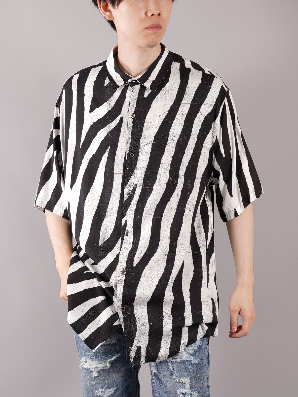 ANIMAL SS SHIRT  / アニマル シャツ(ブラック)