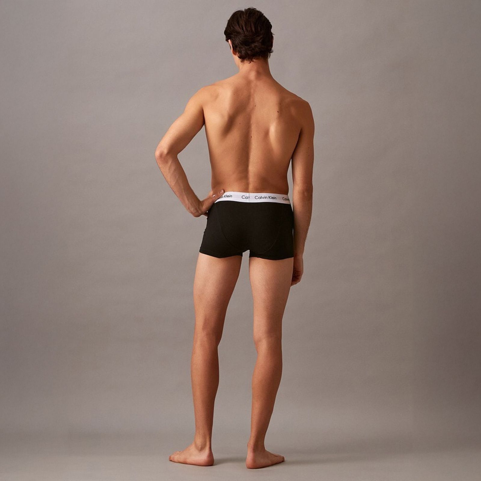 【ラスト1点】【定番アイテム】Low Rise Trunk 3pk / ローライズトランクス 3パック / ボクサーパンツ (ブラック/ホワイト/グレー)