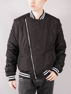 【ラスト1点】 BH1 BLOUSON NYLON BALMAIN  / ナイロンブルゾン / ブラック / シルバージップ / 定番商品 / メンズ