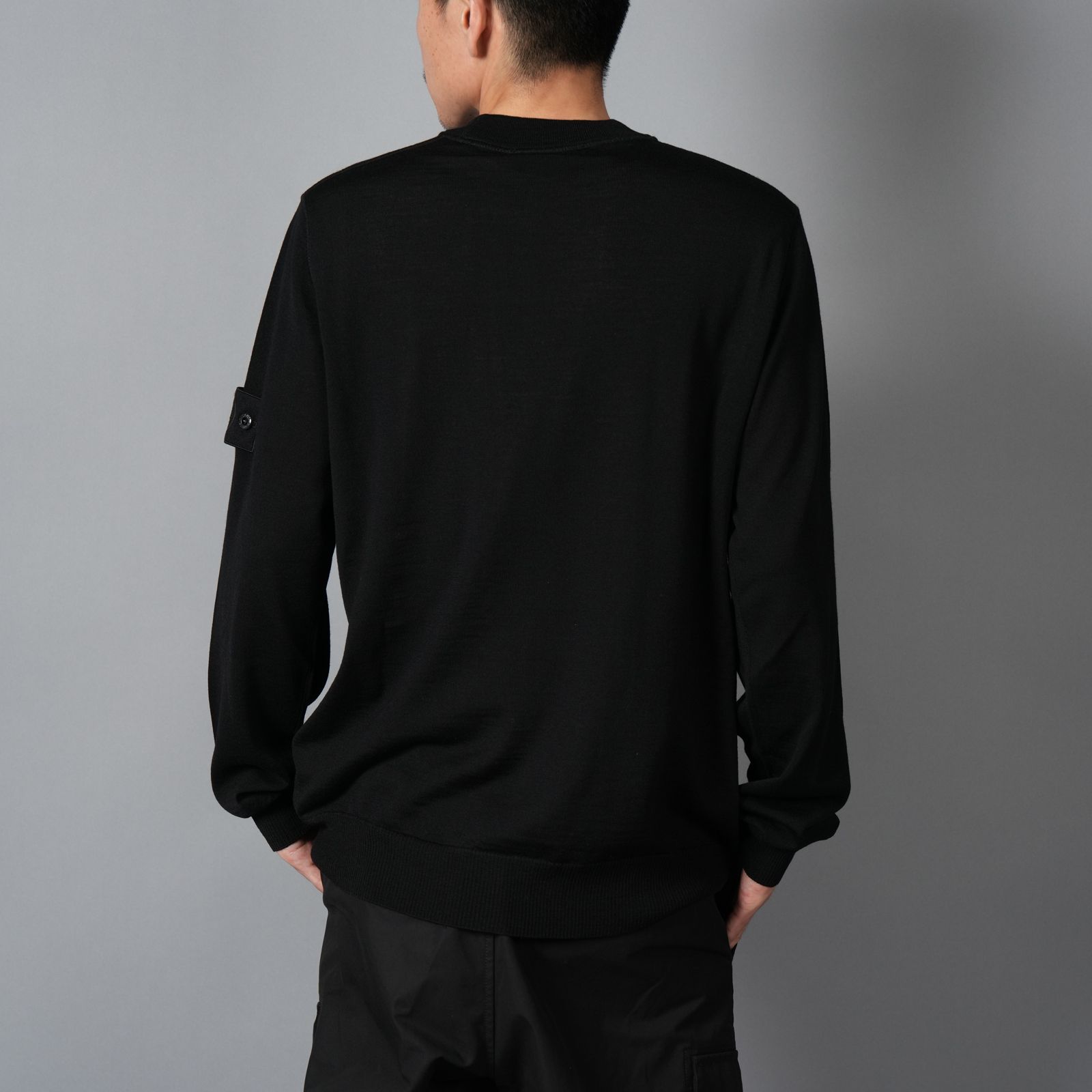 5100074 / KNIT SWEATER / ニットセーター (ブラック)