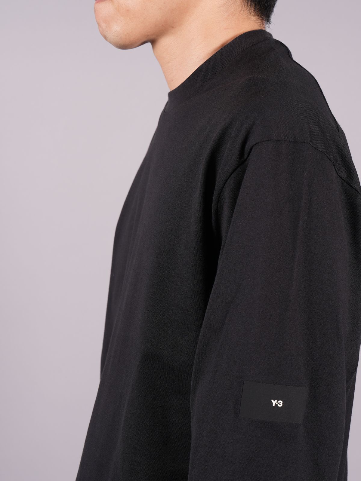 【ラスト1点】【定番商品】 LS TEE  / カットソー / ロンT  【ルーズフィット】 (ブラック)