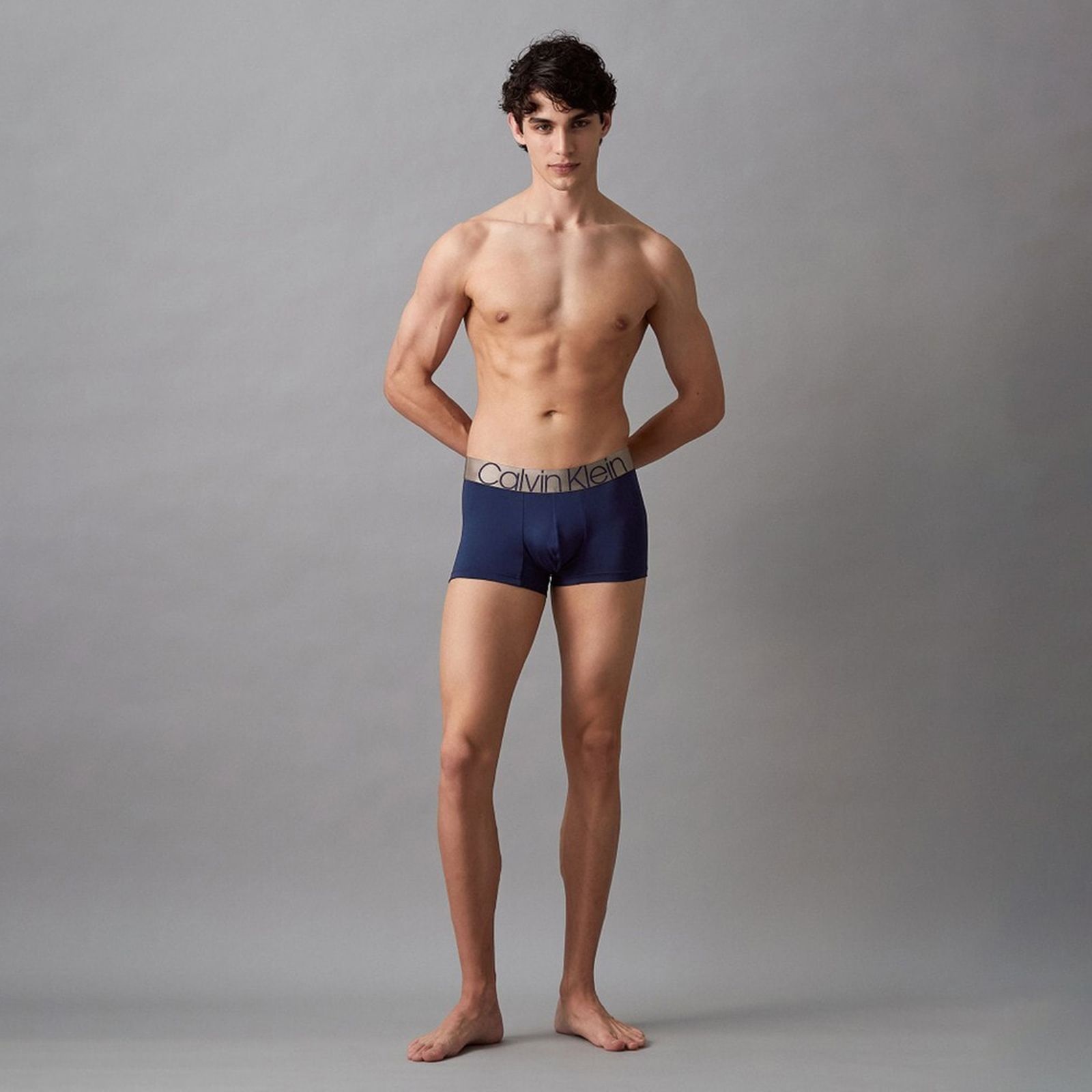 【ラスト1点】【定番アイテム】LOW RISE TRUNKS / ボクサーパンツ / ICON MICRO / ローライズトランクス (ニューネイビー)