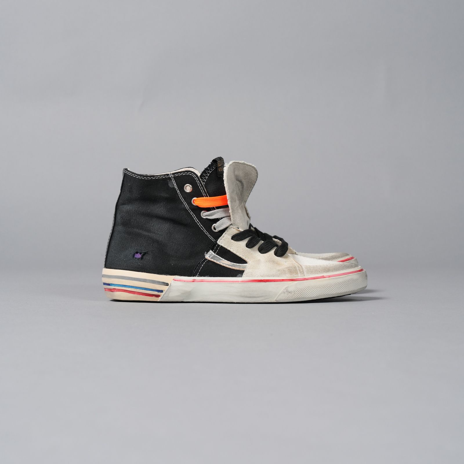 CALY STAR HI / キャリースターハイ / スニーカー (ブラック/ブラック/マルチカラー)