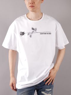 【ラスト1点】 EVERYTHING YOU WANT T-SHIRT / エブリシング ユー ウォント Tシャツ (ホワイト)
